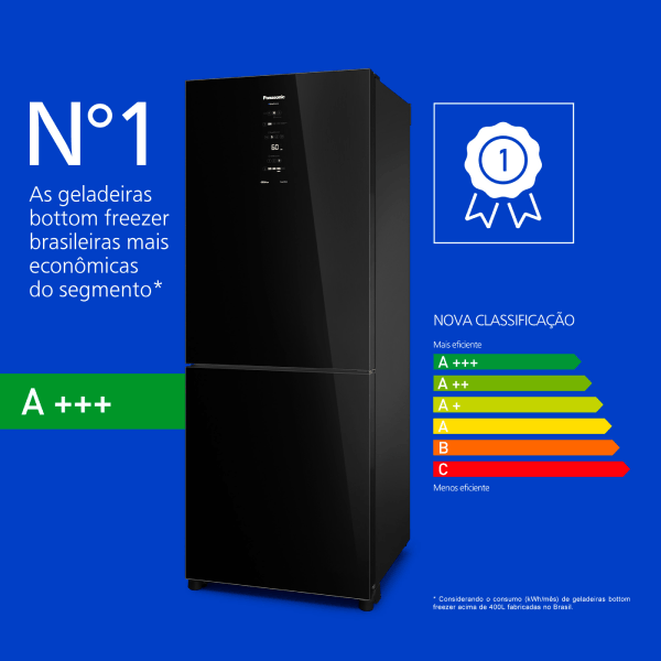 N° 1: As geladeiras bottom freezer brasileiras mais econômicas do segmento