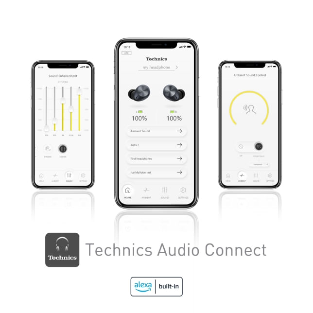 Aplicativo Technics Audio Connect