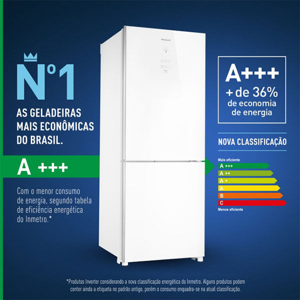 Refrigerador NR-BB53GV3W Panasonic