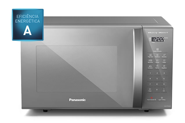 Micro-ondas Panasonic 27l 800W Prata ST55LMRU