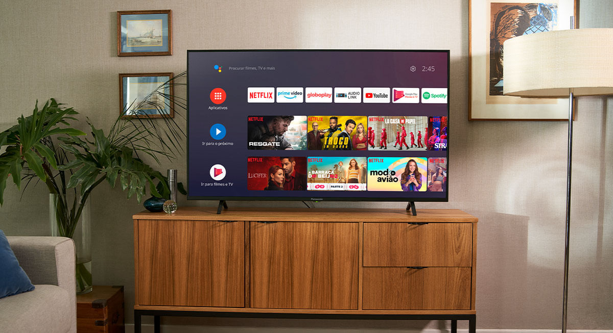 Android Tv Panasonic 4k Ultra Hd Led Tc 55hx550b Panasonic