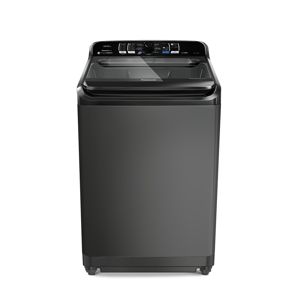 Máquina de Lavar Panasonic Função Vanish 12kg Titânio - NA-F120B1T