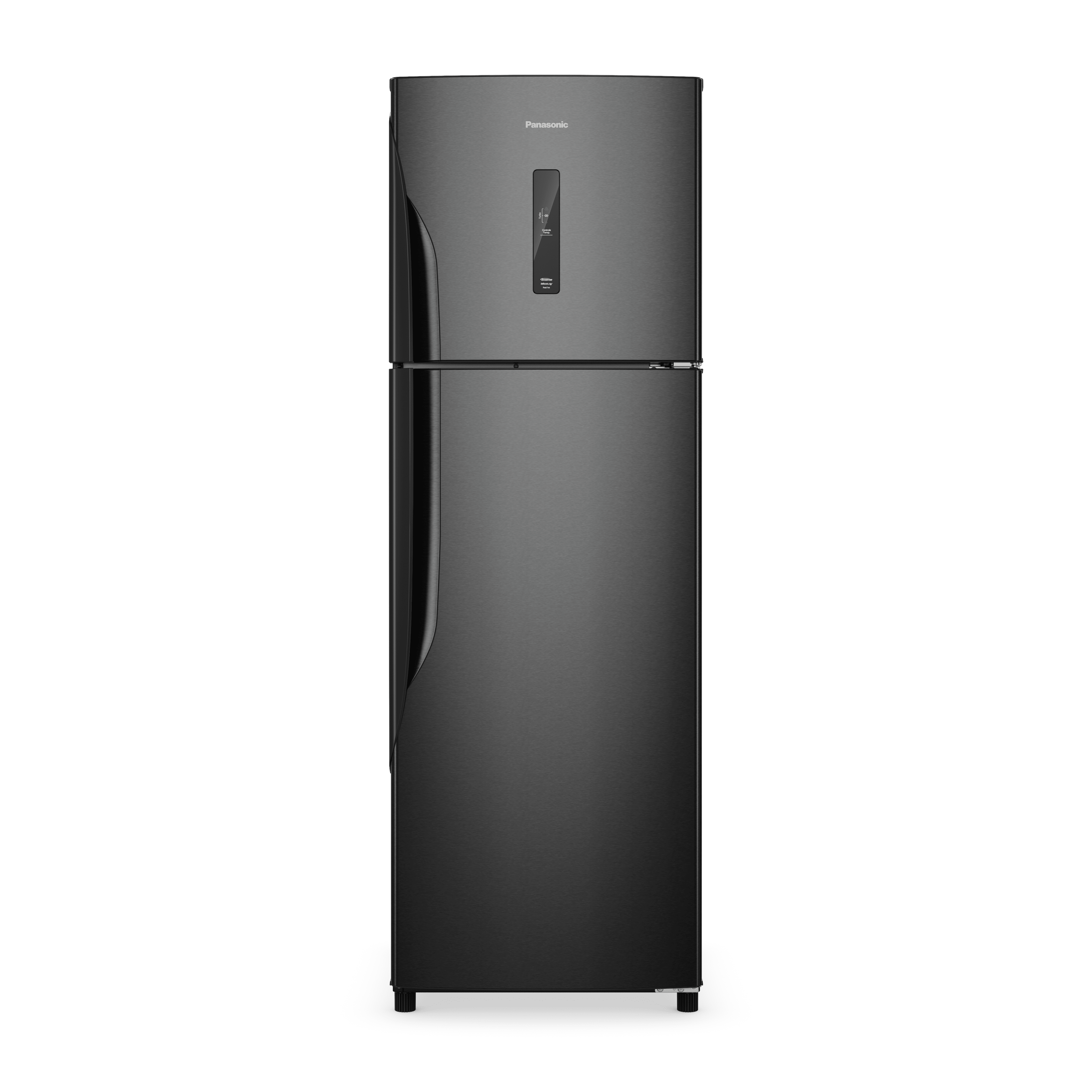 Geladeira Ideal+ Panasonic BT44 Frost Free Inverter 391L  Cor Black Inox Look - NR-BT44PV3B