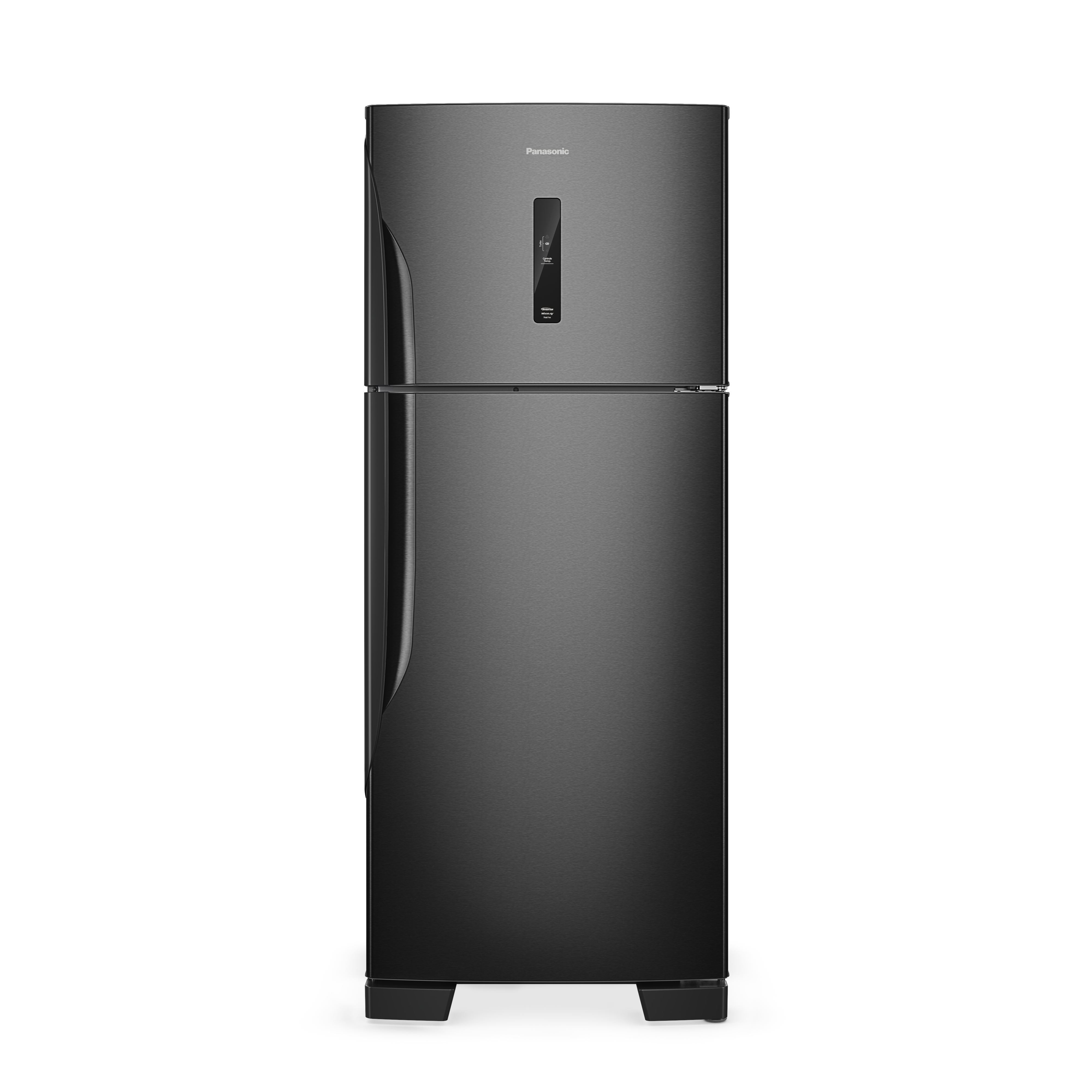 Geladeira Ideal+ Panasonic BT58 Frost Free Inverter 446L   Cor Black Inox Look - NR-BT58PV3B