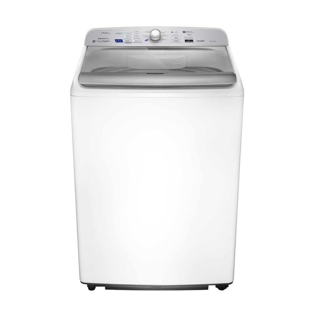 Máquina de Lavar Ideal+ Panasonic 17kg Lavagem Eficiente SmartSense Branca - Na-f170b7w - Miniatura 2